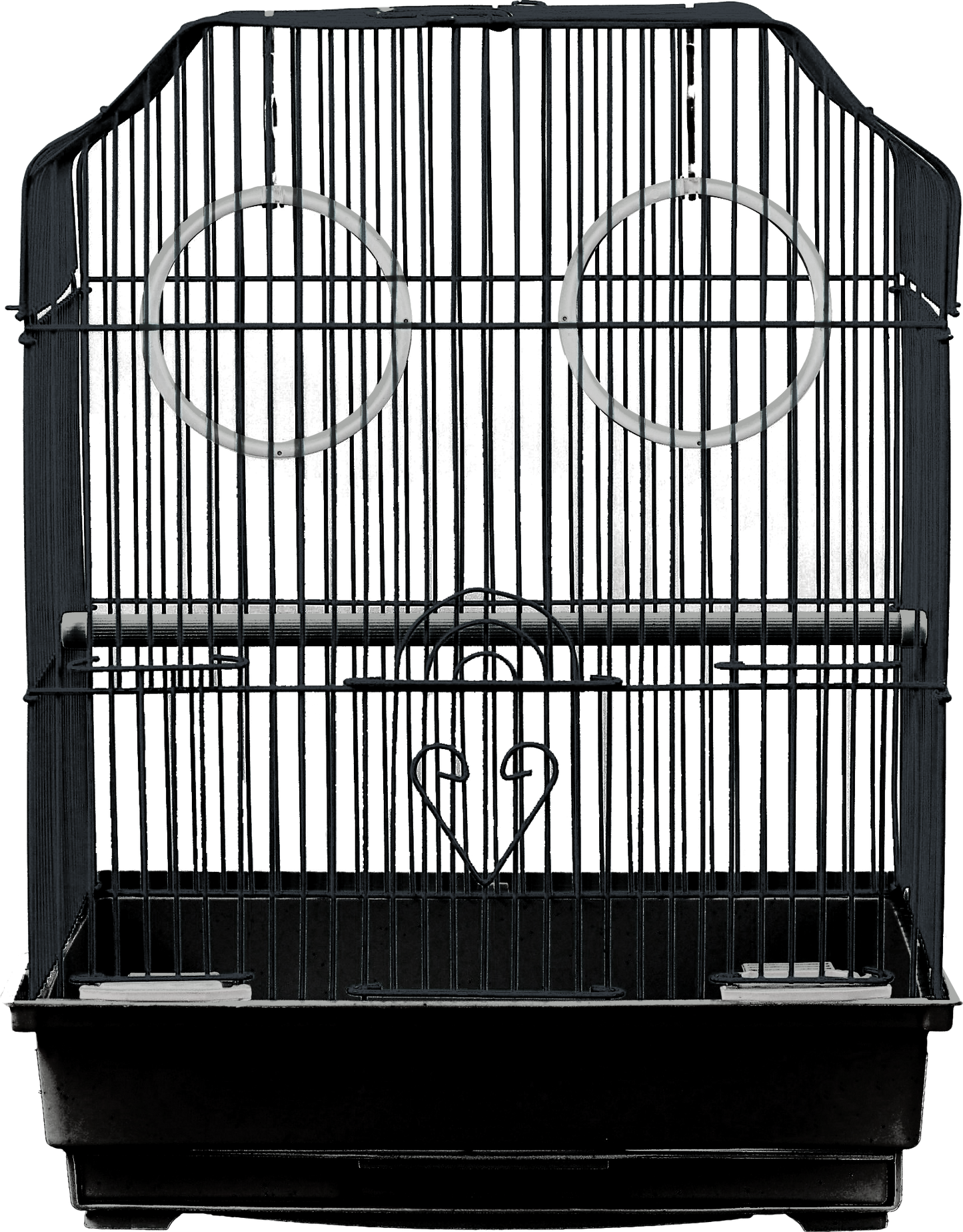 14"x11" Ornate Top Cage in Retail Box (single pack) BLACK