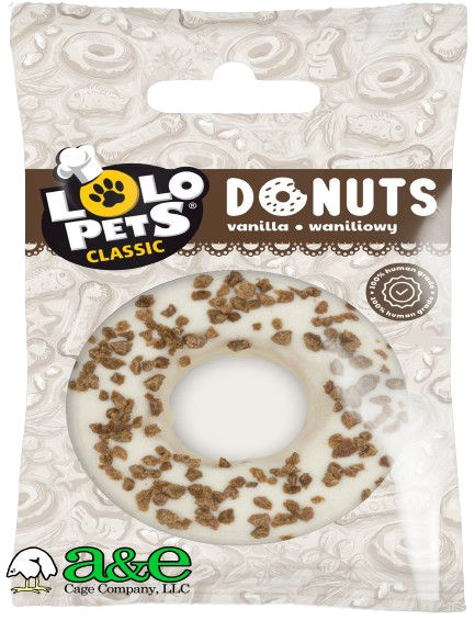 Gourmet Donut - Vanilla - single pack (8pc inner)