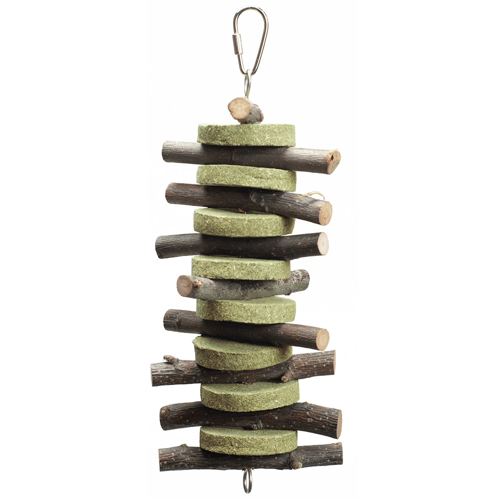 Natural Circle Hay Chew Stackers