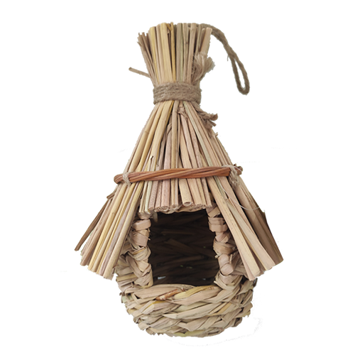 Tiki Hut Nest for Finch