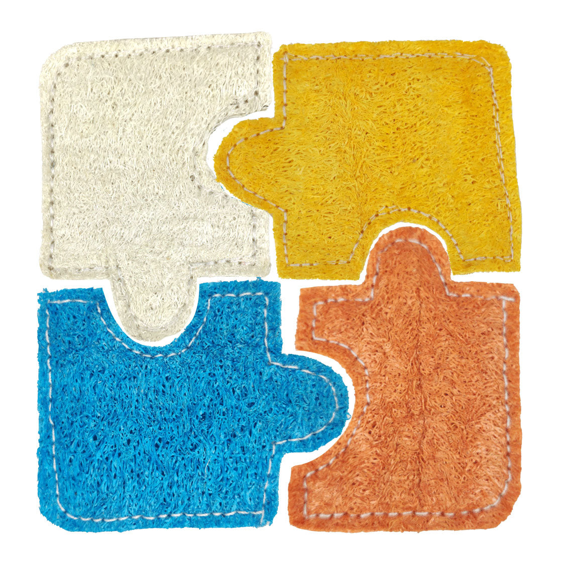 Piece Out Puzzle Loofah Chew