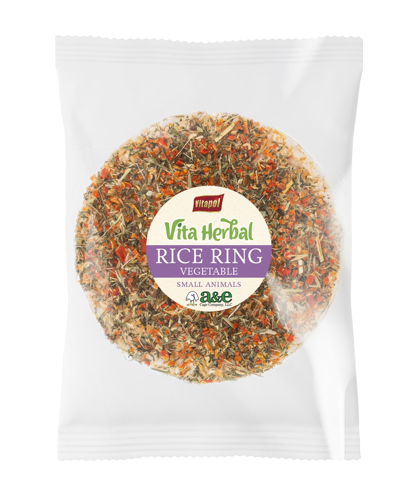 Circle Rice Cake Treats - Vegetable