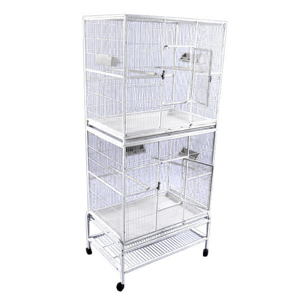 32"x21" Double Stack Flight Cage (2 box set)