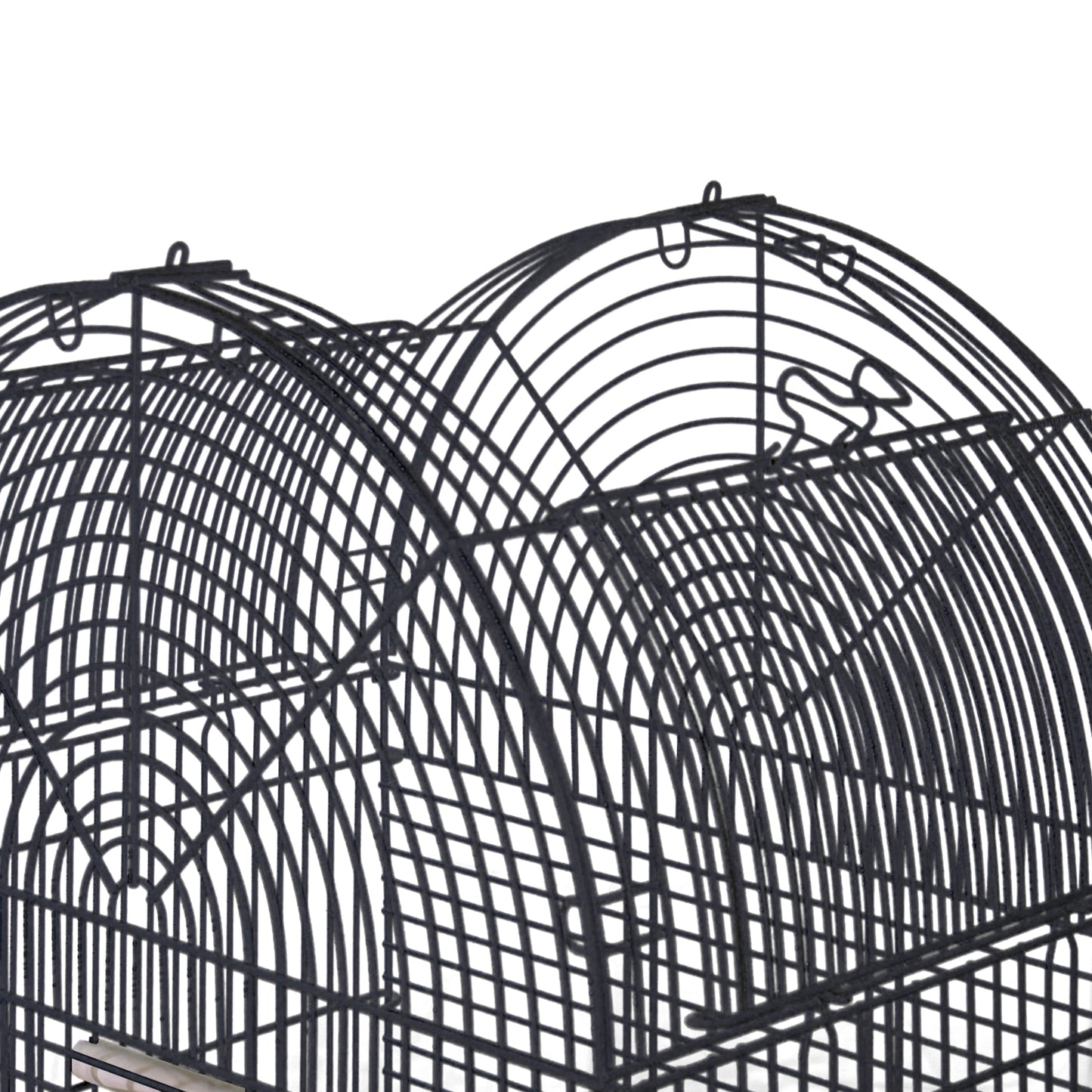 22"x17"x58" Opening Dome Top, Plastic Base, Metal Stand the separates