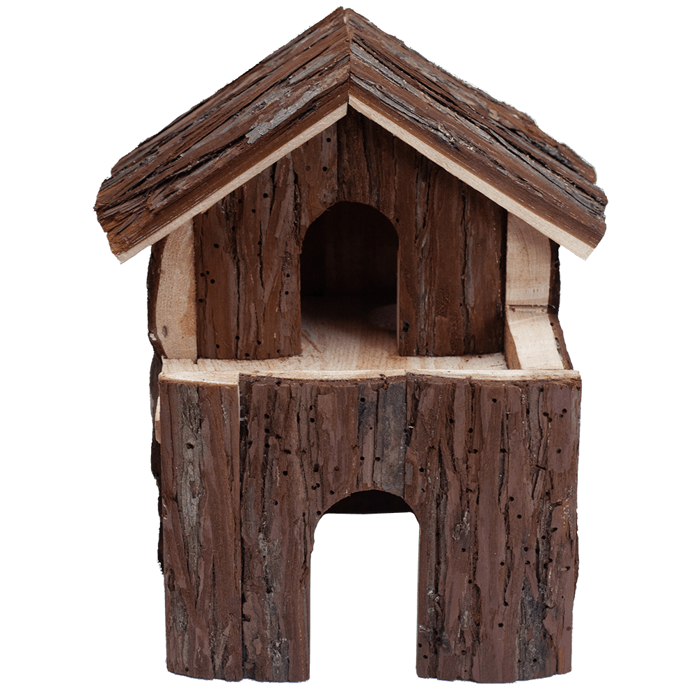 2 Story Deluxe Log Cabin