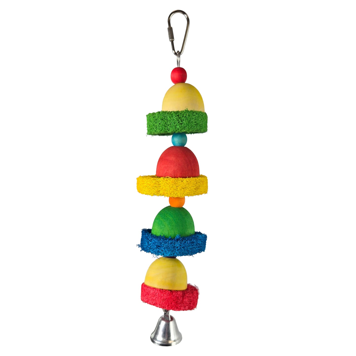 Flying Saucers Loofah Bird Toy