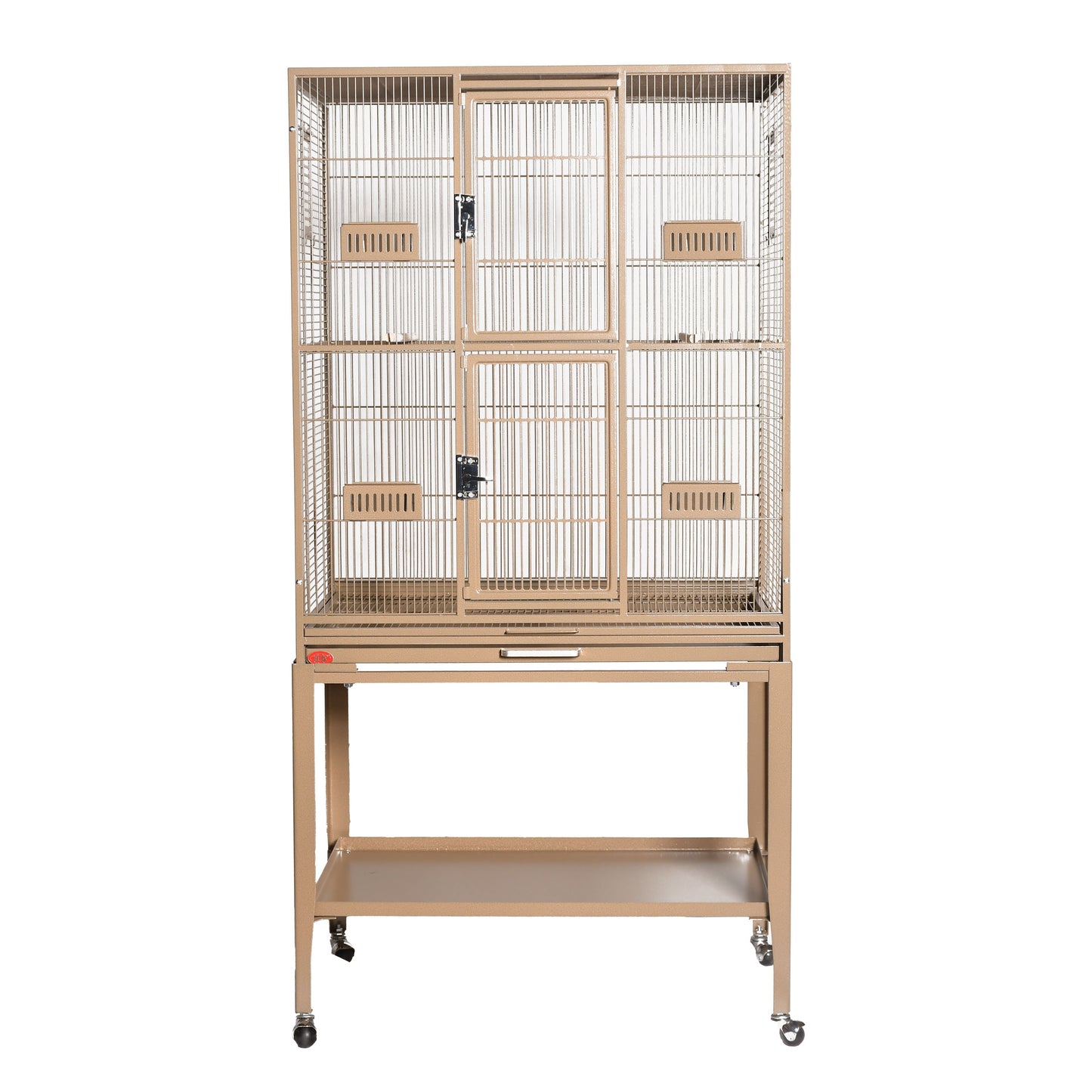 32"x21" Flight Cage with Feeder Doors