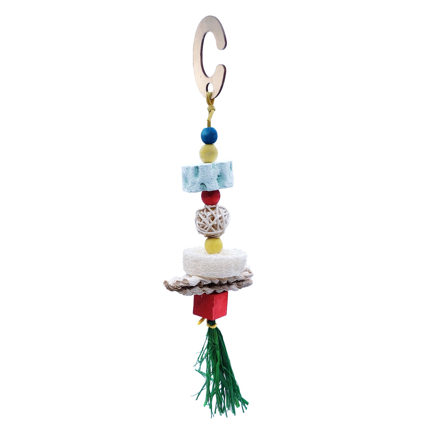 Crunchy Bunch Vine Ball Wood & Calcium Toy