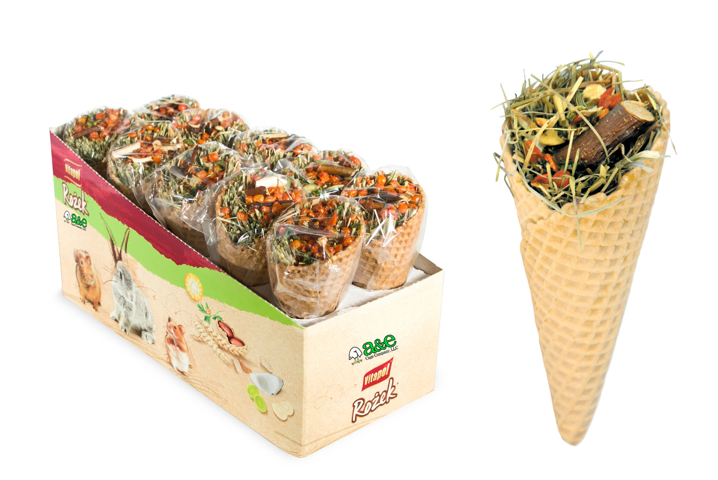 Waffle Cone Treat (10 Count Display) (EACH UPC 644472004281)