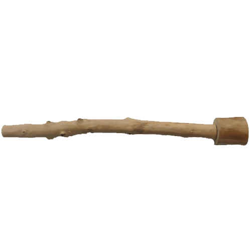 Java Wood Straight Perch  14" x 1"
