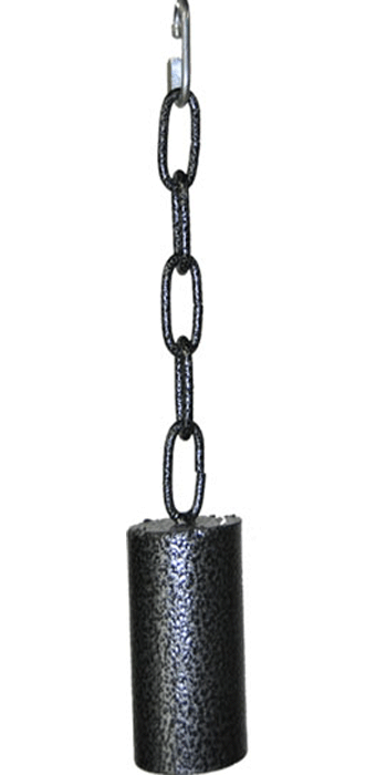 Medlum Metal Pipe Bell on a Chain