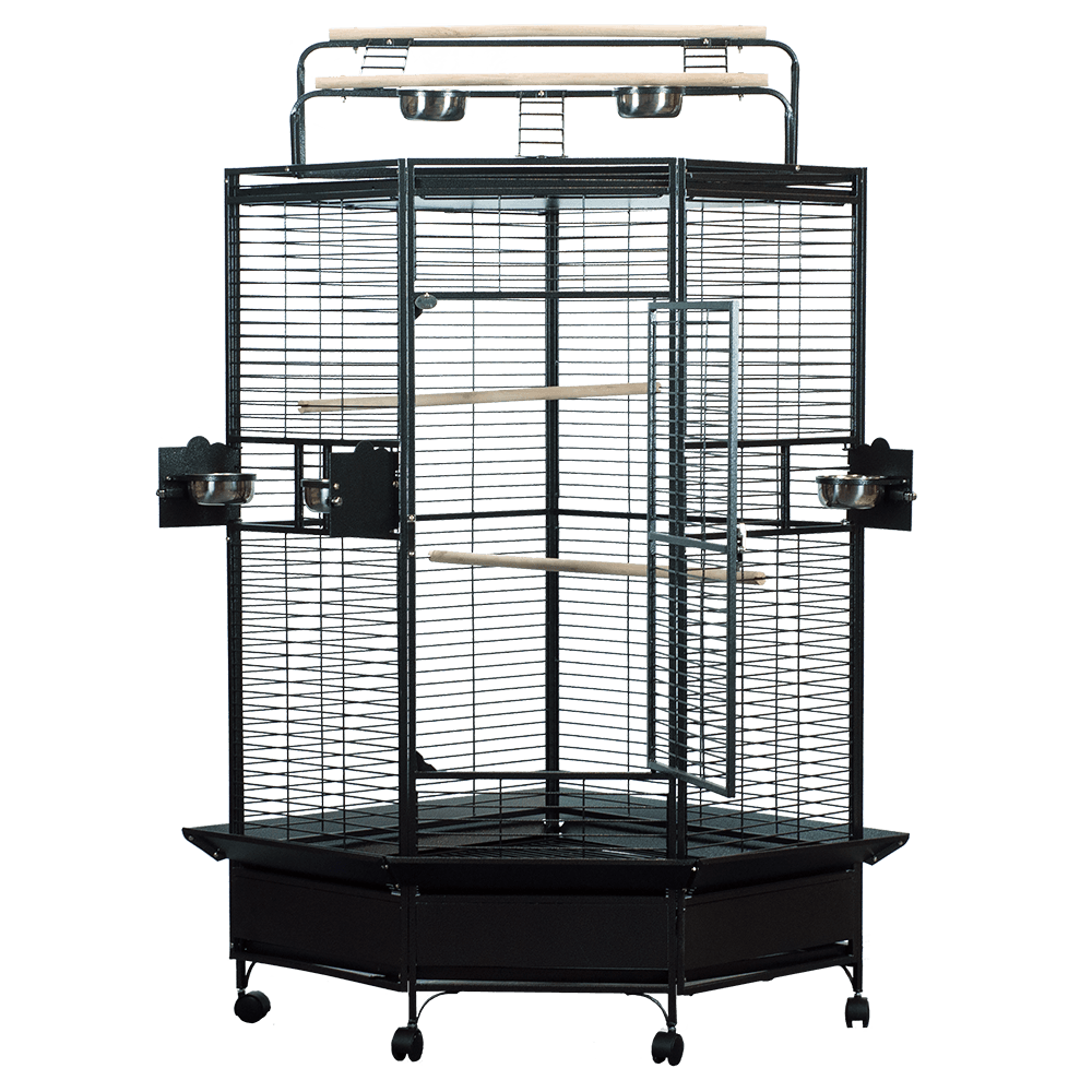 32" Large Corner Cage (2 box set)