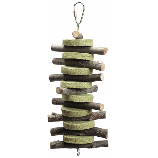 Natural Circle Hay Chew Stackers