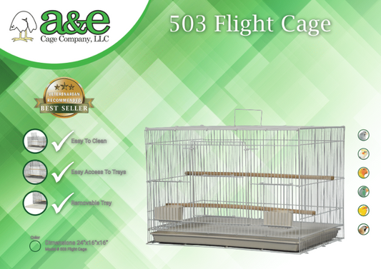 24"x16" Flight Cage in Color Retail Box (single pack)