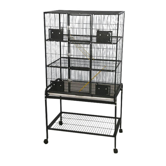 32"x21" - 3 Level Animal Cage with Removable Base