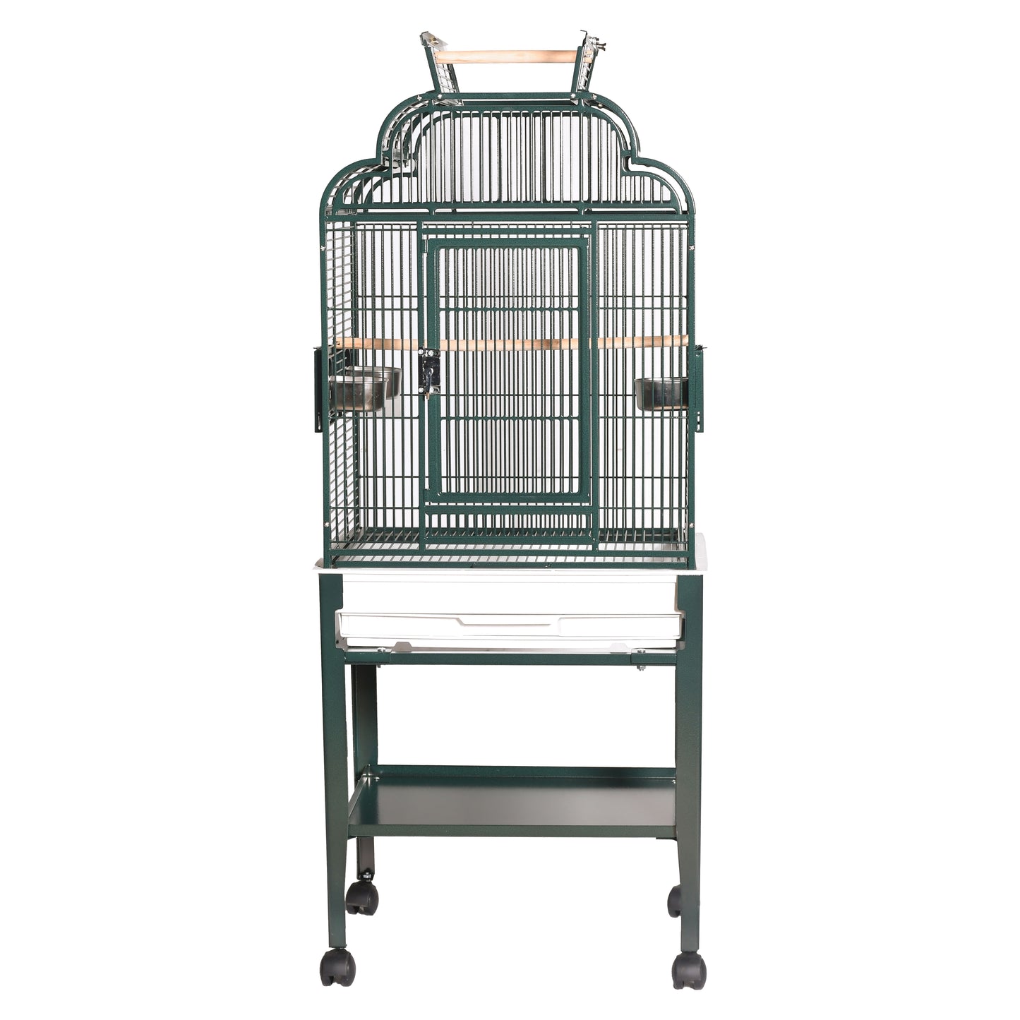 22"x17" Victorian Top Cage with Plastic Base