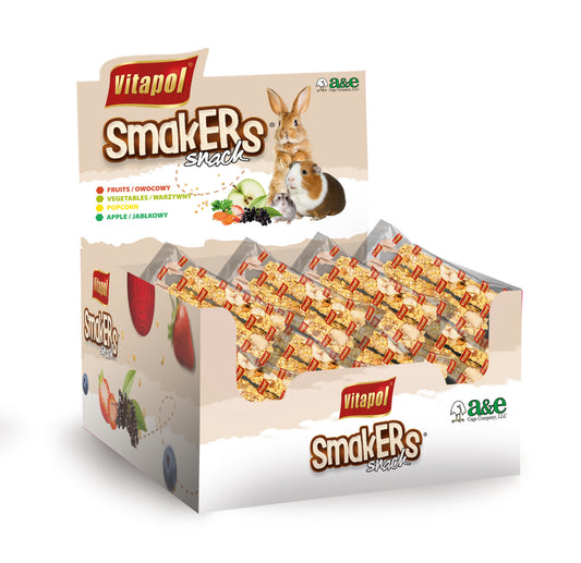 Small Animal Smakers Treat Sticks (12 Count Display) - VEGETABLE (EACH UPC 644472002782)