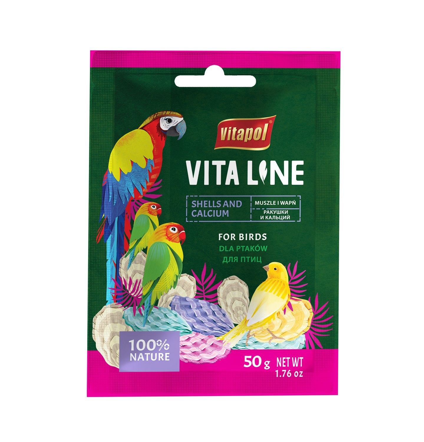 Vitaline Shells and Linestone Supplement 50g