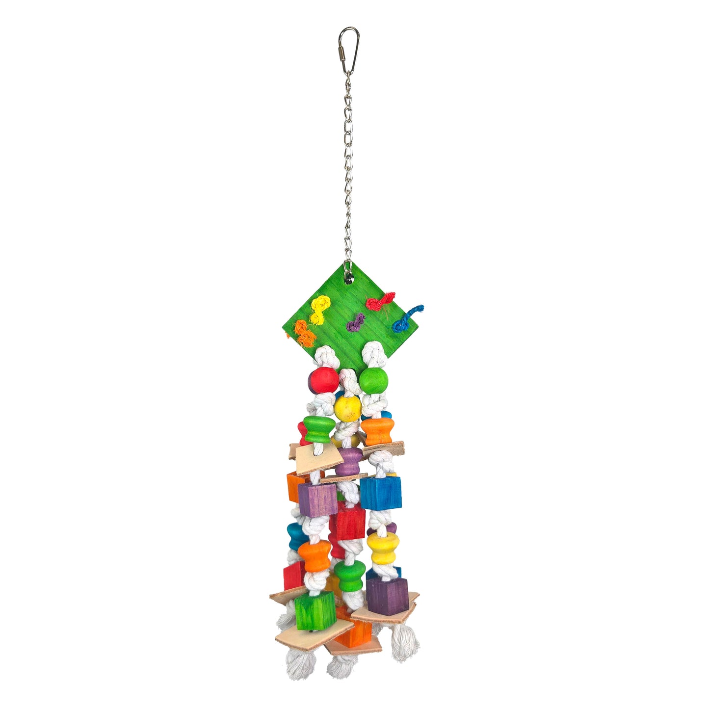Knotty Fun Wood Blocks and Rope Toy