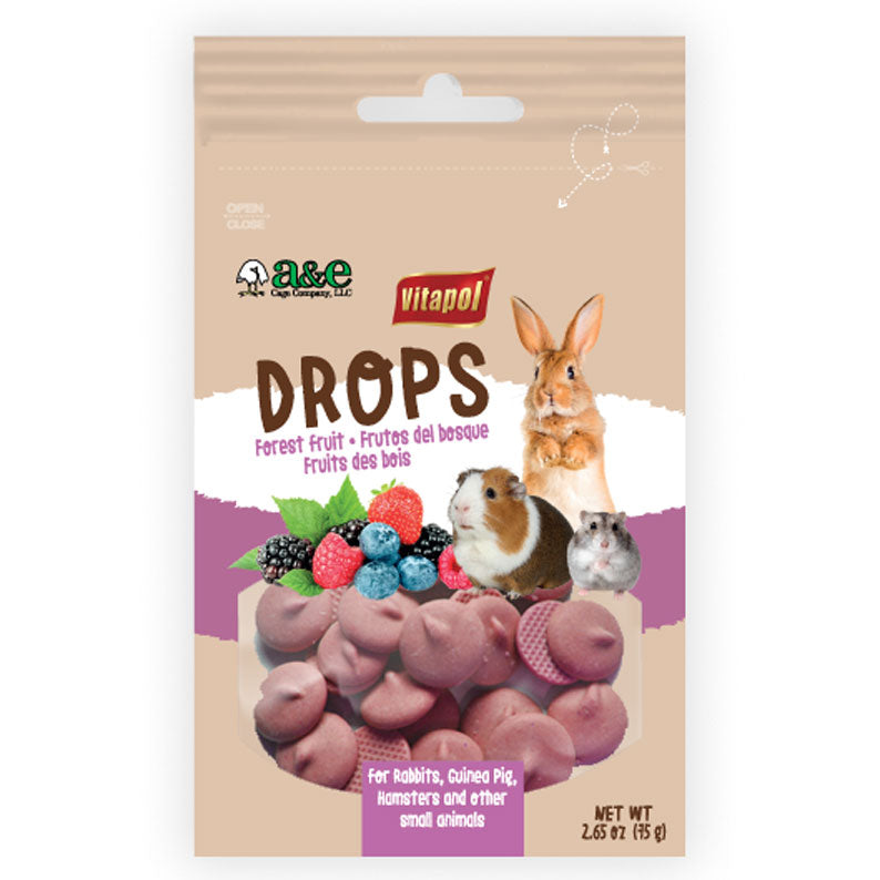Yogurt Drops for Small Animals - FOREST FRUITS
