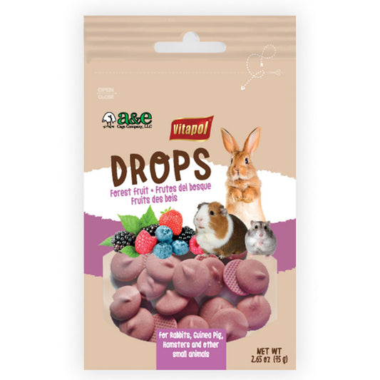 Yogurt Drops for Small Animals - FOREST FRUITS