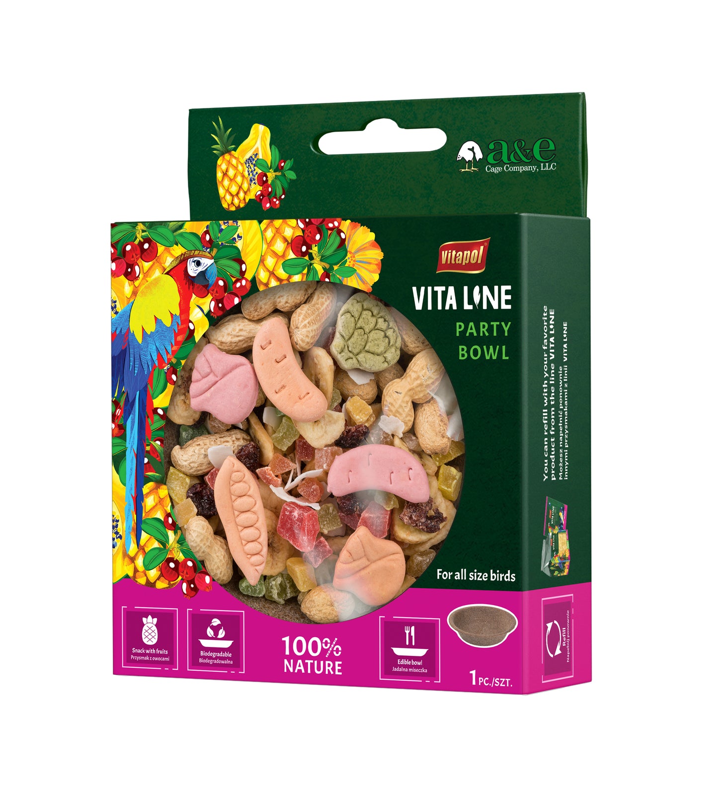Vita Herbal Edible Lunch Box - PEANUT