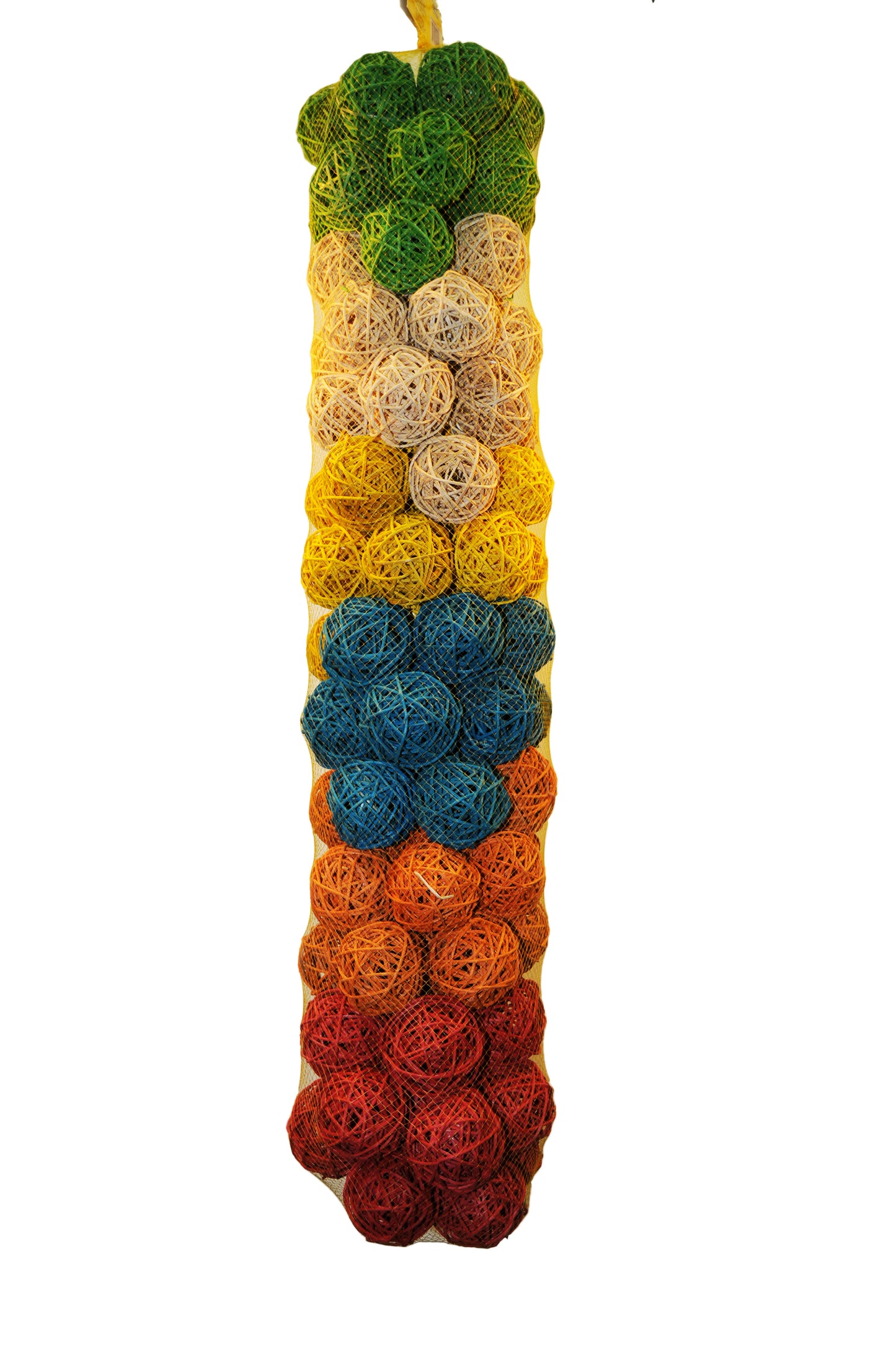 100 Pack of 3" Colored Vine Balls