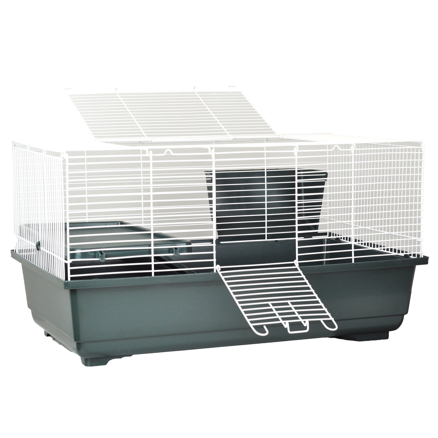 30" Rodent & Guinea Pig Cage with Ramp & Platform (Retail Box) 5/8" Bar Spacing