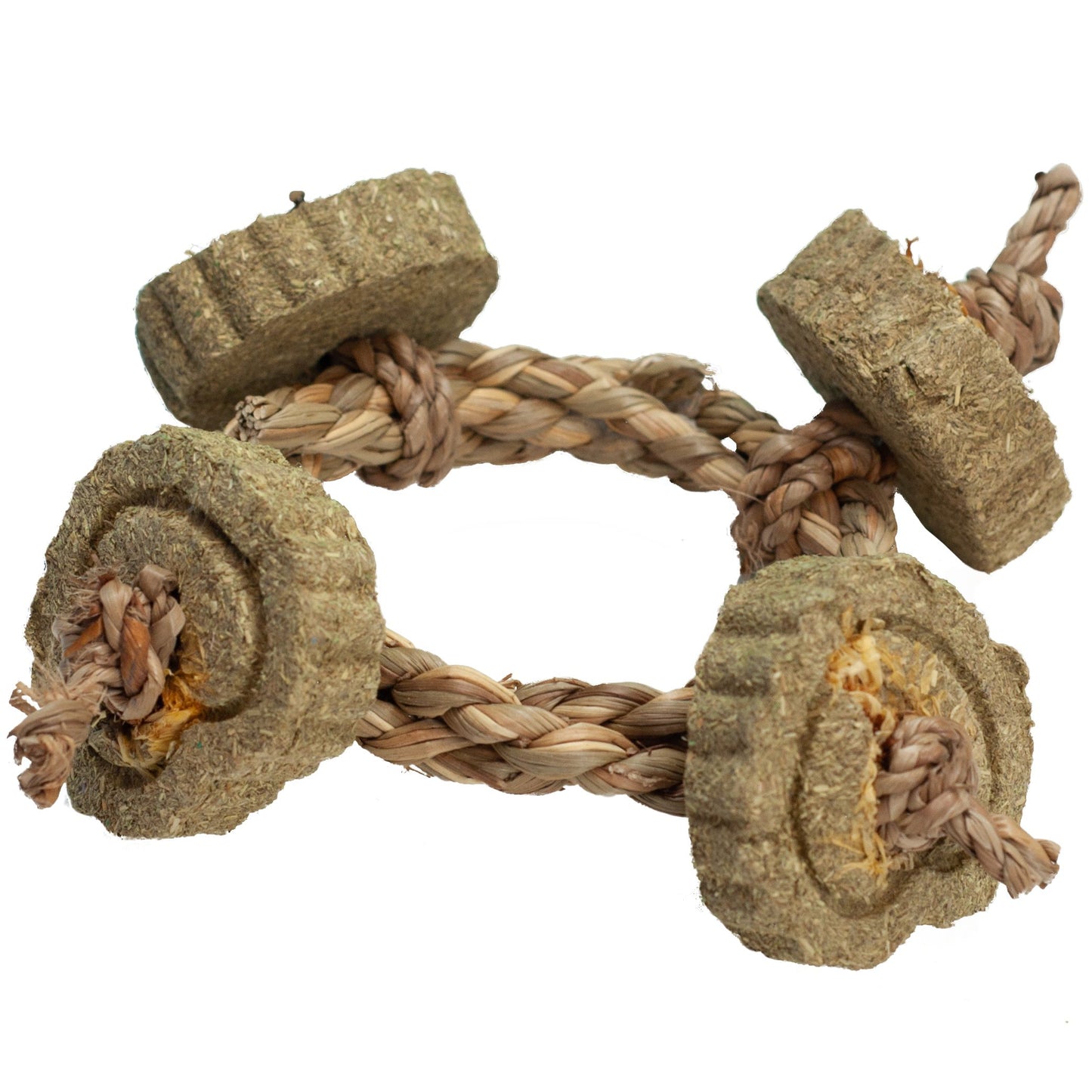 4 Way Circle Rope Hay Chew