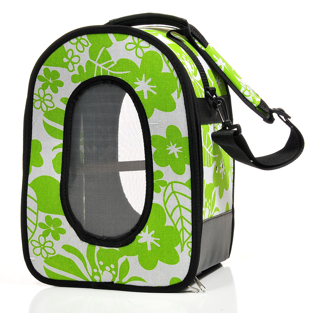 Soft Sided Travel Carrier - SMALL GREEN