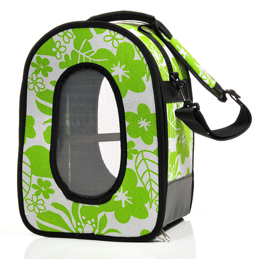 Soft Sided Travel Carrier - SMALL GREEN