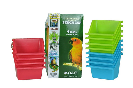4oz Universal Food/Water Cups (12 count display box)