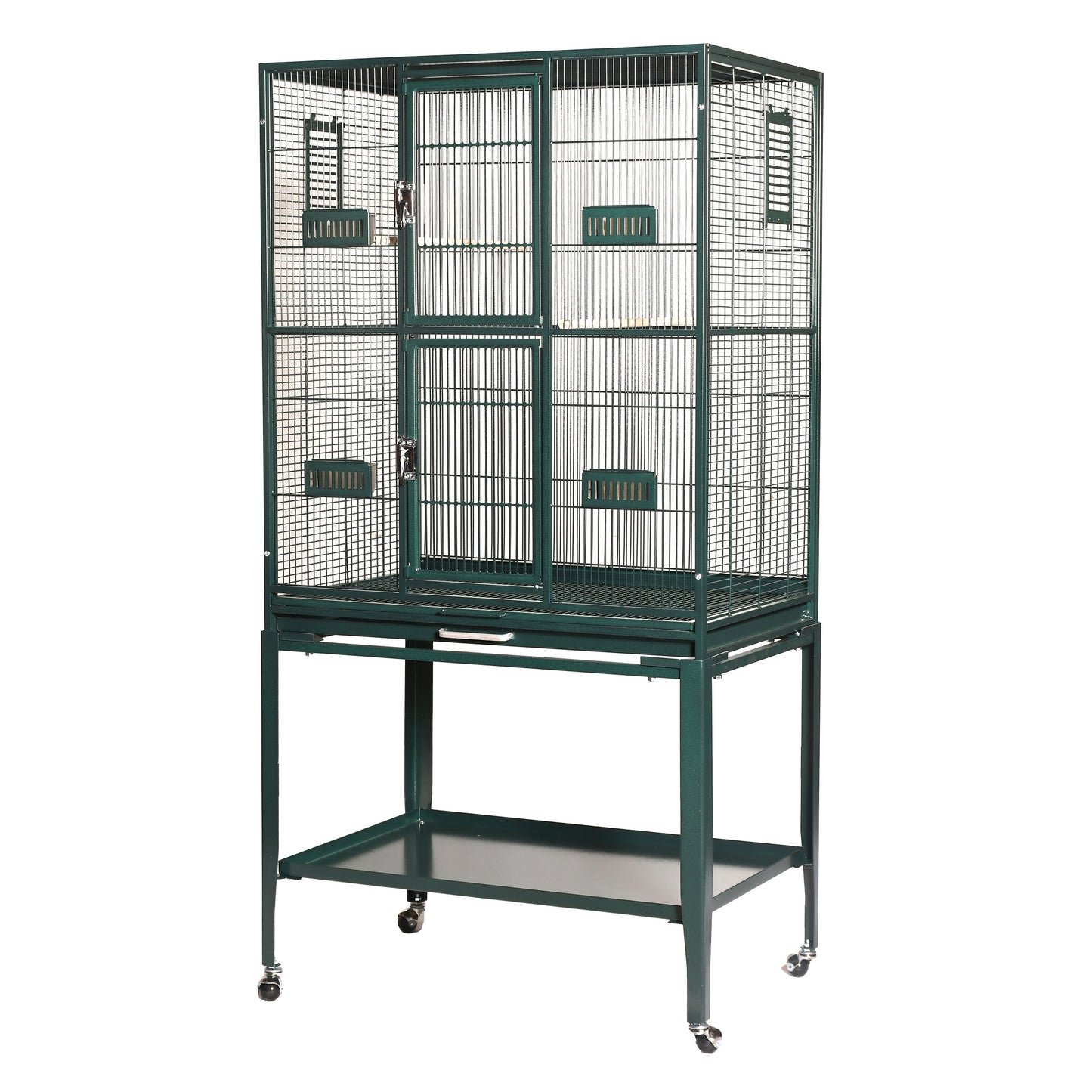 32"x21" Flight Cage with Feeder Doors