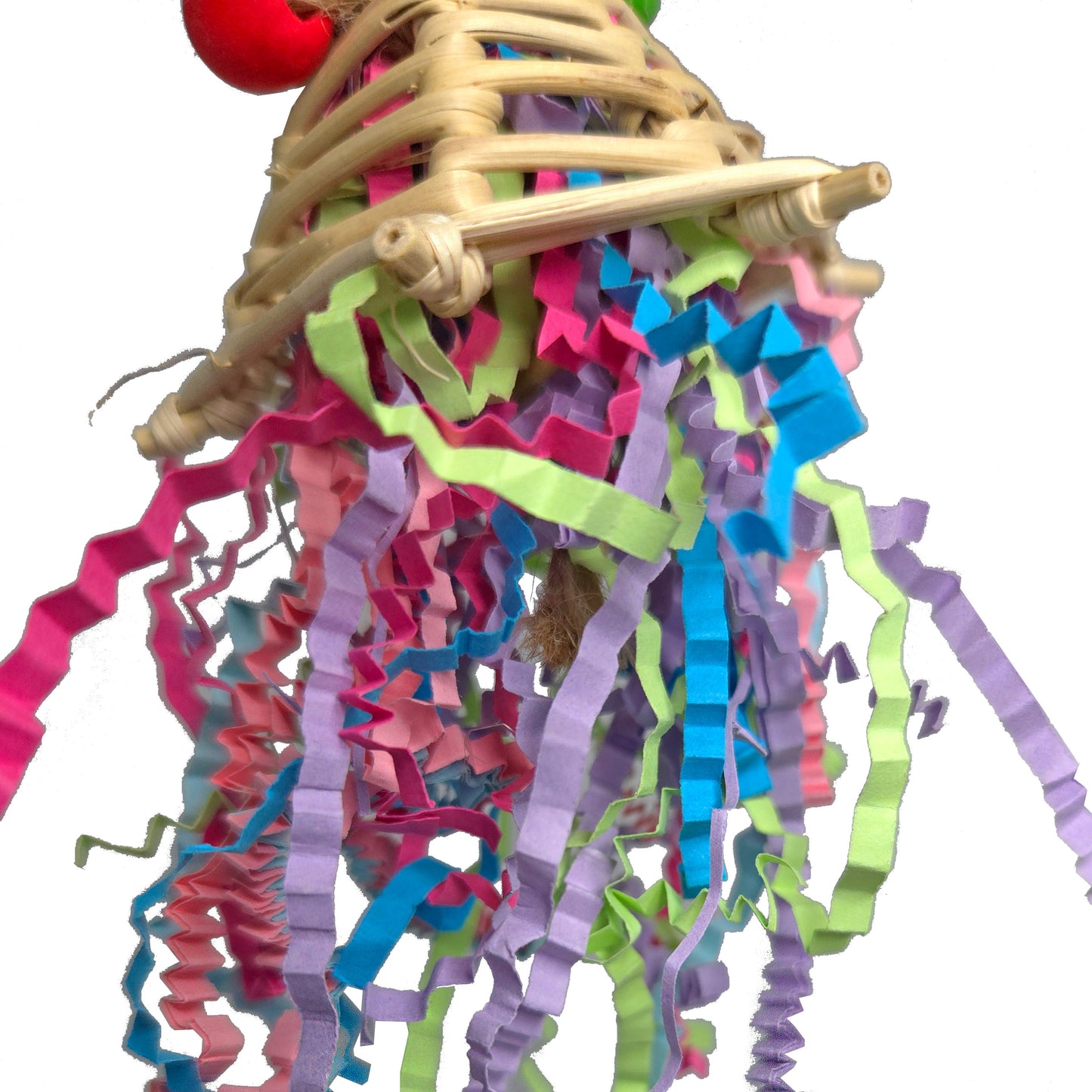 Confetti Cannon Loofah Hanging Toy