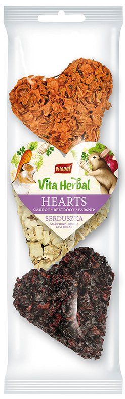 Vita Herbal Hearts Veggie Fruit Mix 3 pk