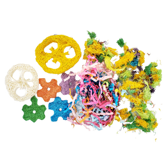 Crinkle Loofah Delight