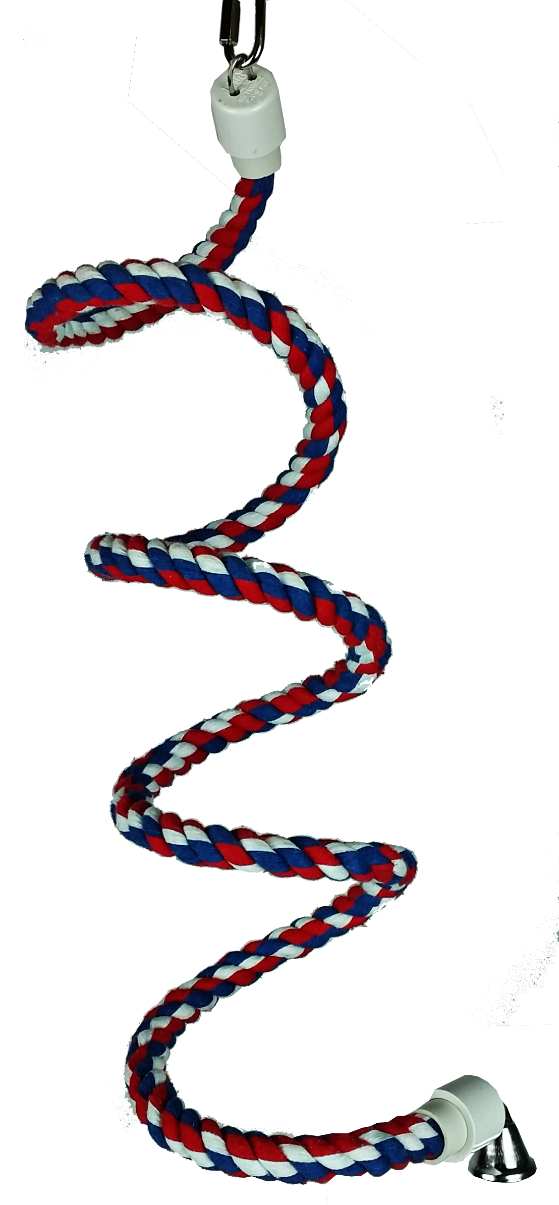 Small Rainbow Cotton Rope Boing with Bell