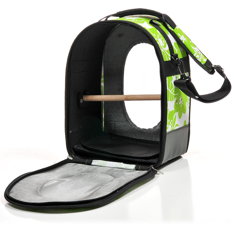 Soft Sided Travel Carrier - SMALL GREEN