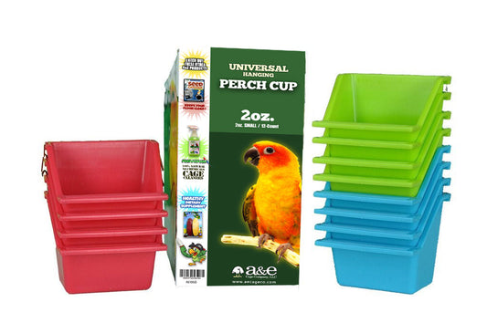 2oz Universal Food/Water Cups (12 count display box)