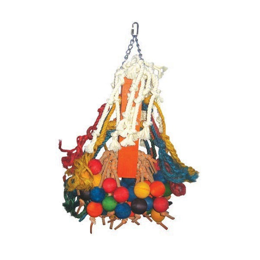 Giant Cluster of Hanging Wood Bells