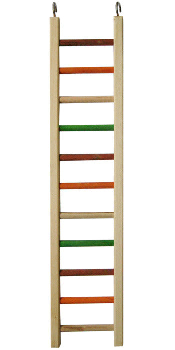 Medium Wooden Hanging Ladder, 26" x 5.25" - 1/2" Diameter