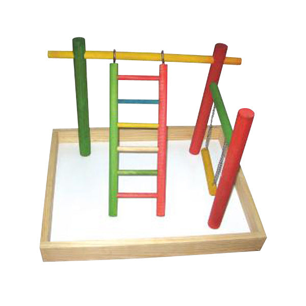 20"x15"x14" Wood Tabletop Play Station